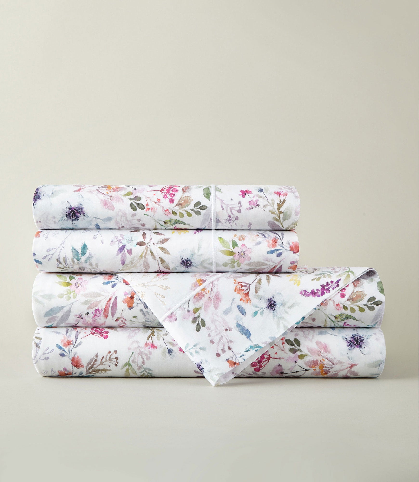 CHLOE FLORAL PERCALE SHEET SET