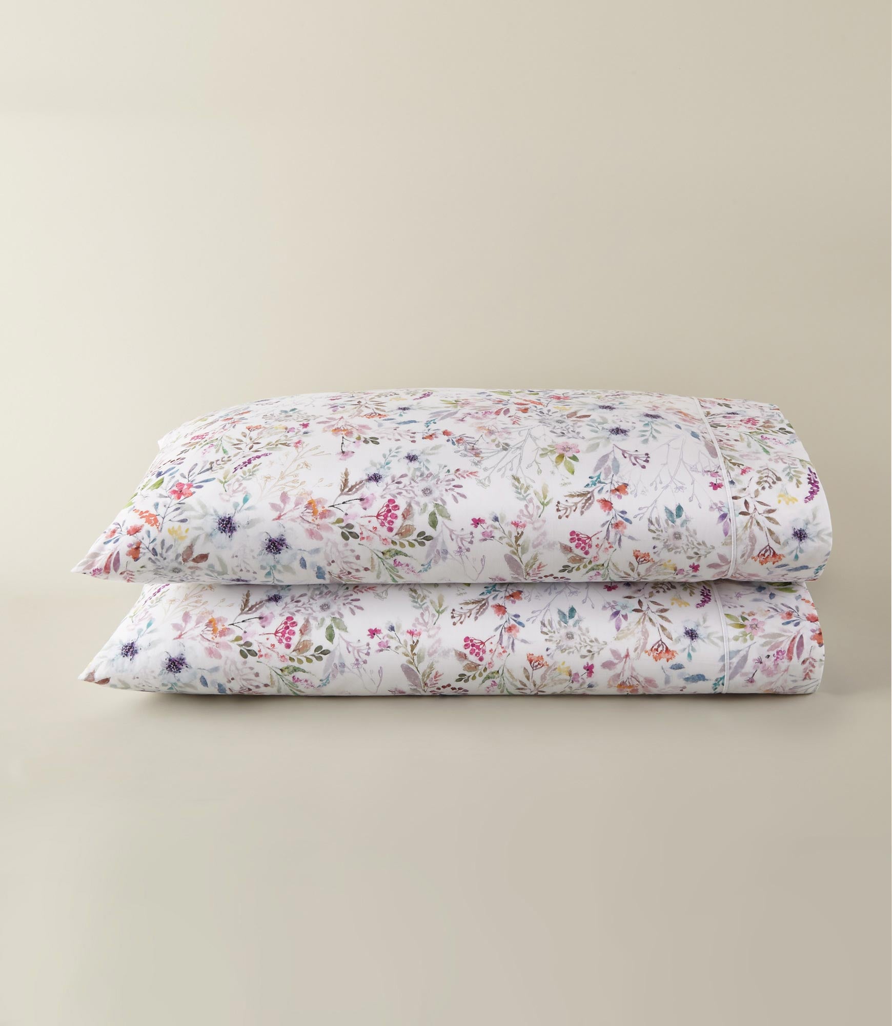 CHLOE FLORAL PERCALE PILLOWCASES