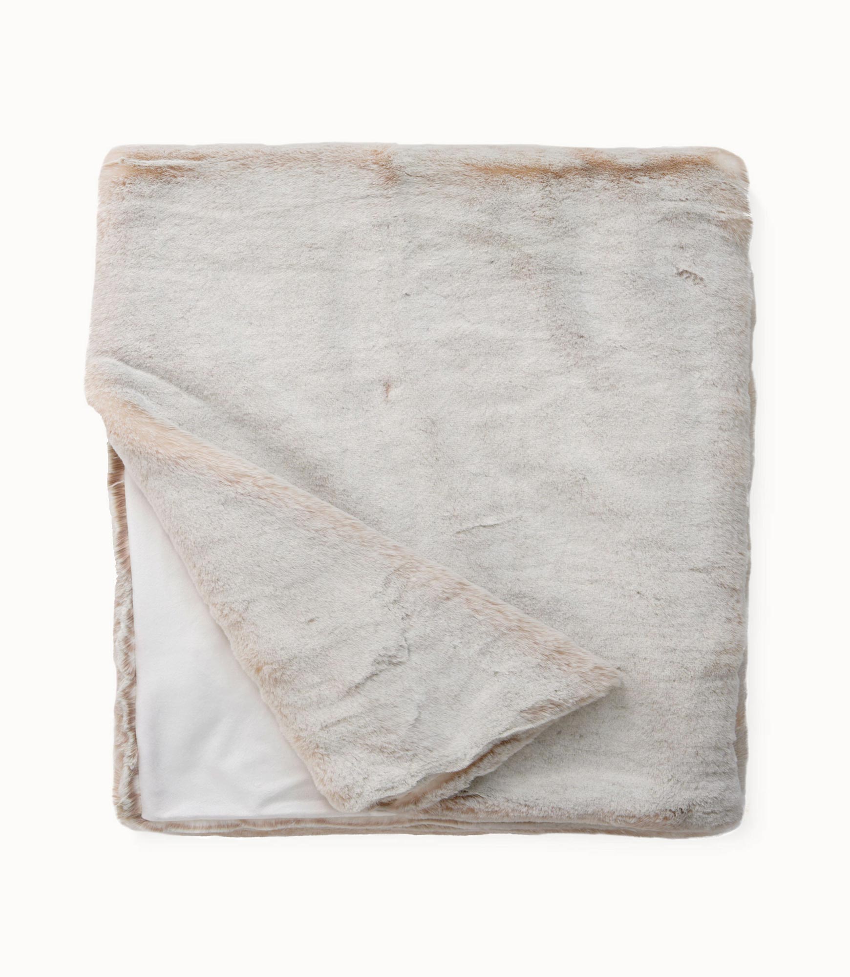 MILA FAUX FUR THROW