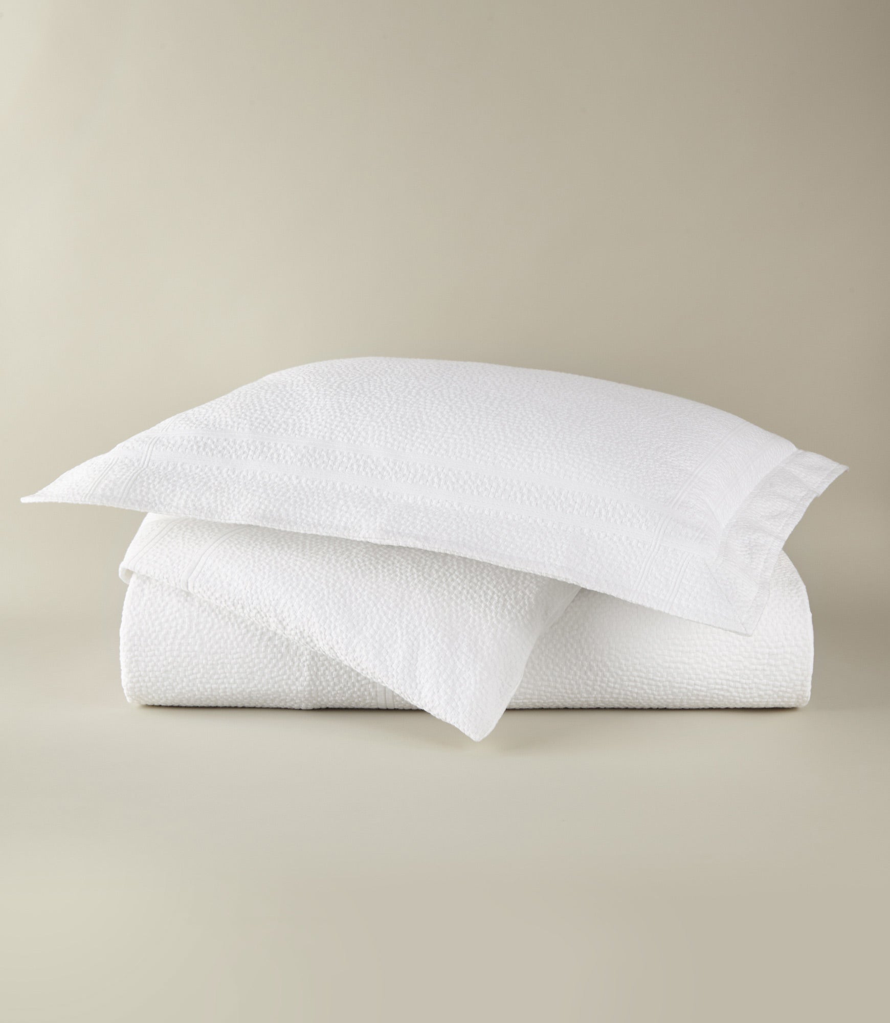 MONTAUK MATELASSÉ DUVET COVER